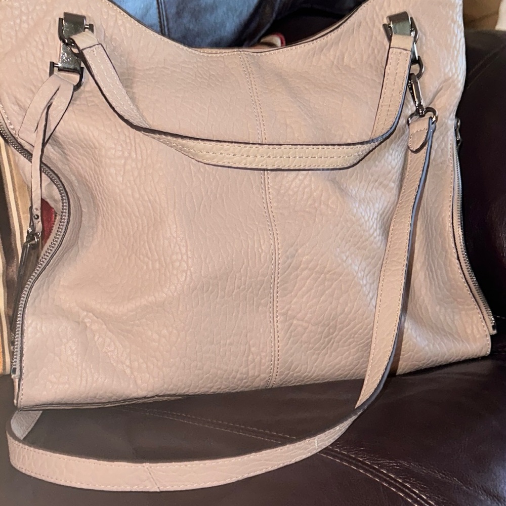 Vince Camuto lamb leather Eliza handbag tote
